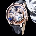 Jacob&Co Factory Lucky Dragon New Year Rose Gold stainless steel Diameter 47mm watch